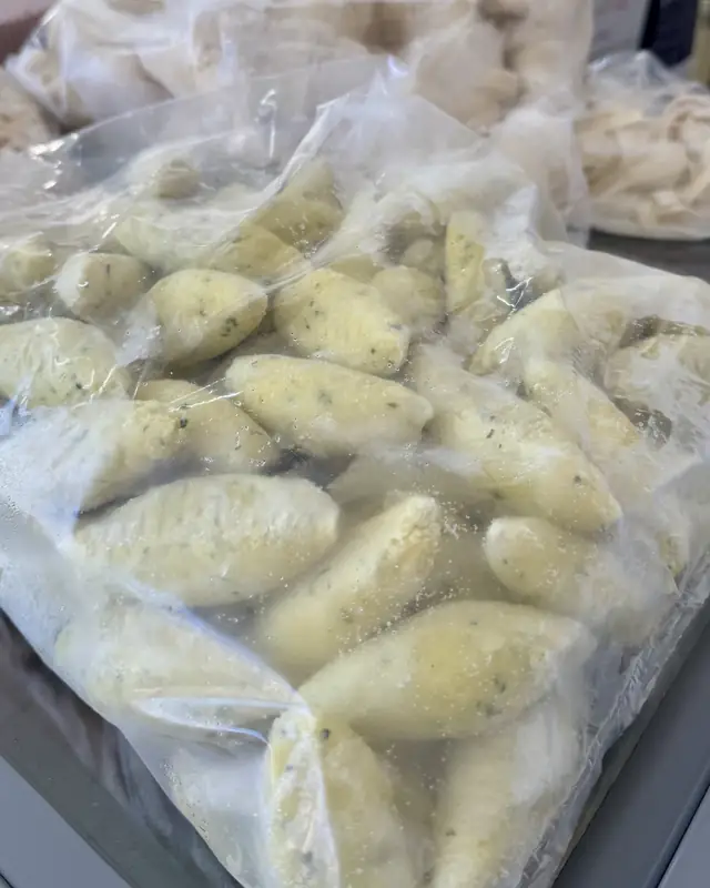 Gnocchi di pasta fresca in confezione