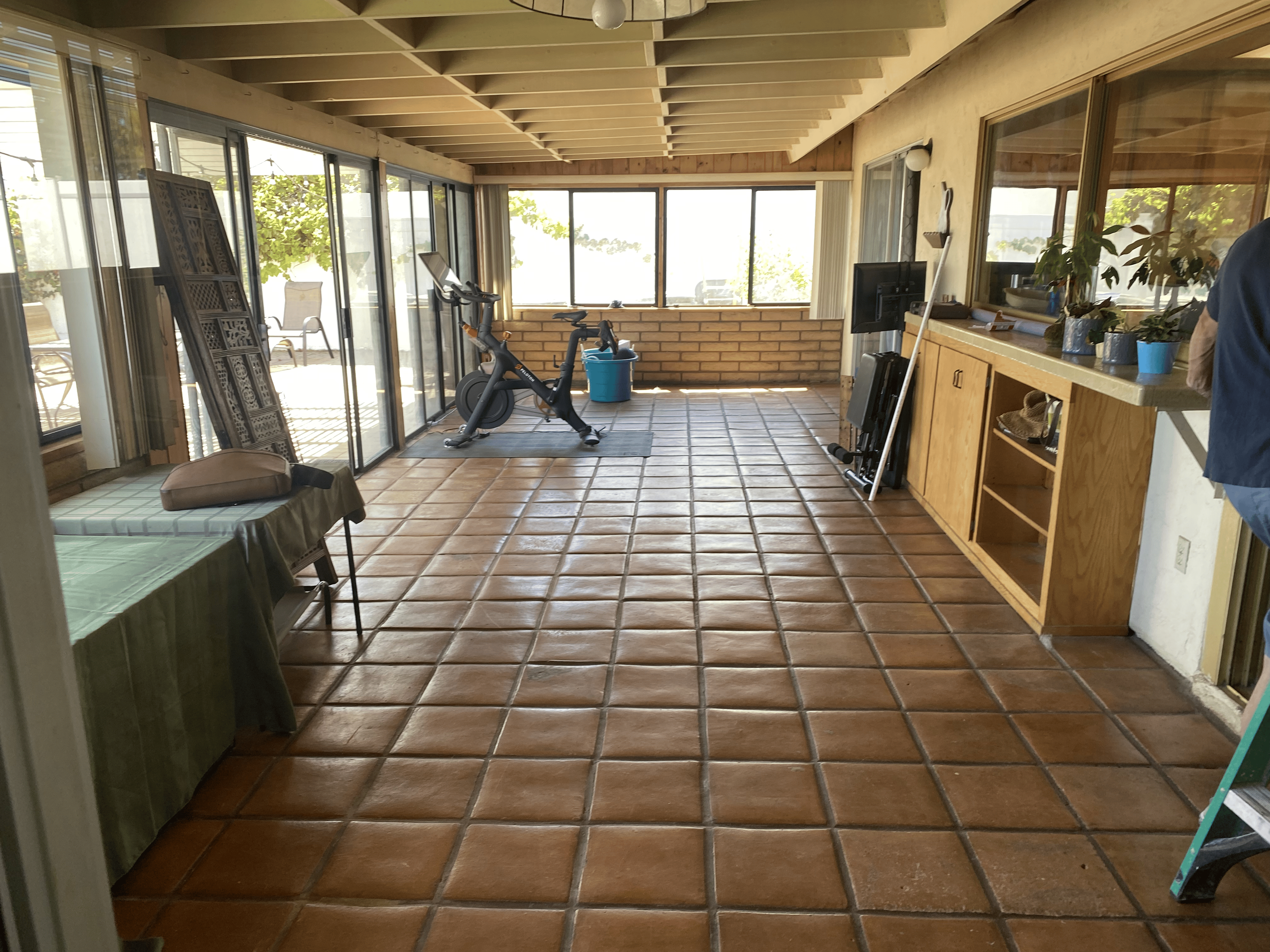 Patio Remodel Before