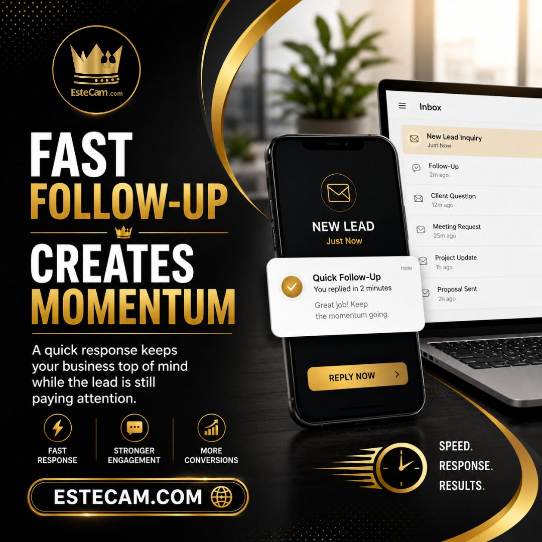 Fast Follow-Up Creates Momentum 02 Fast Follow-Up Creates Momentum 02