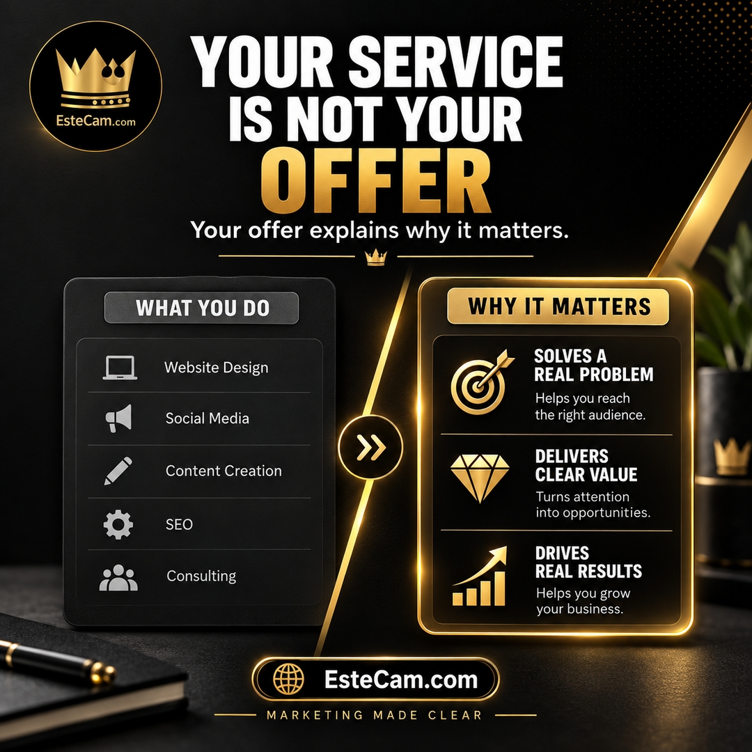 Why Service Alone Is Not Enough 01 Why Service Alone Is Not Enough 01