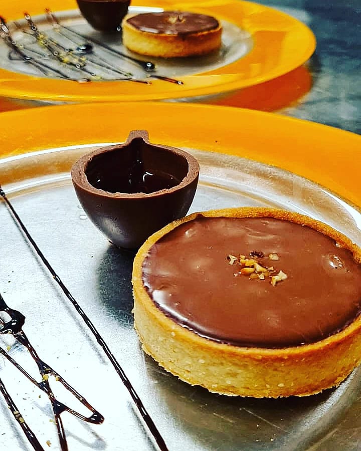 Crostatina al cioccolato