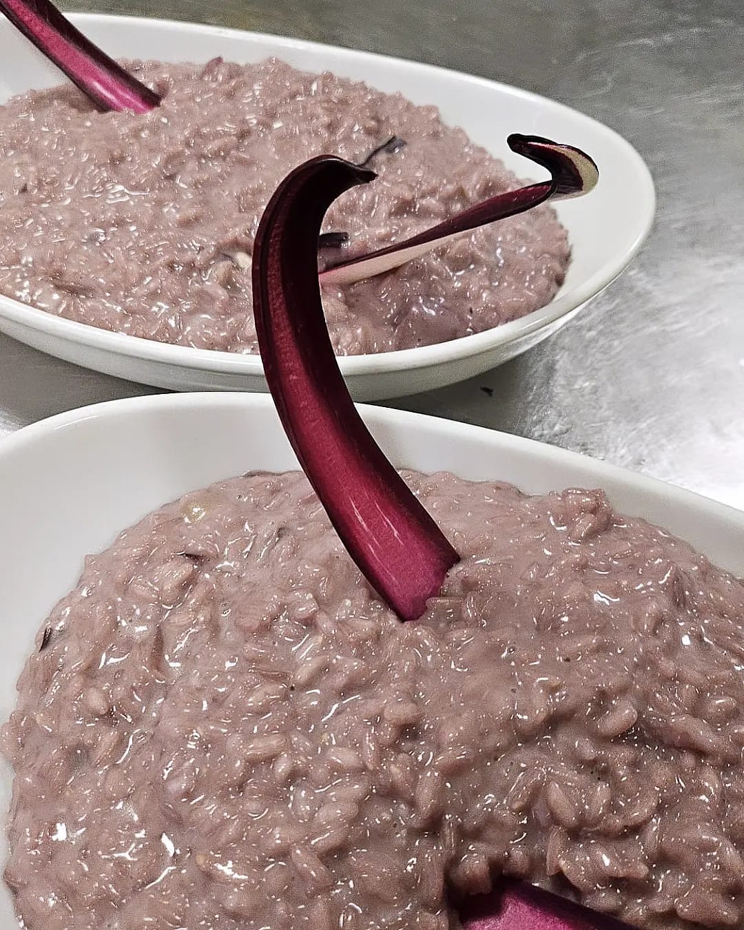 Risotto al radicchio rosso