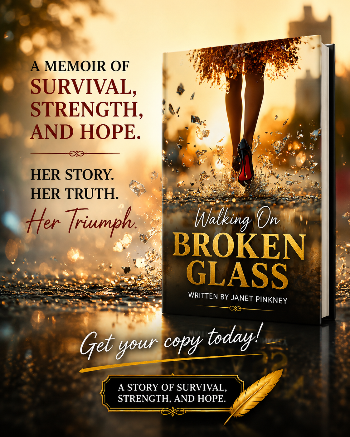 Walking on Broken Glass Book Cover