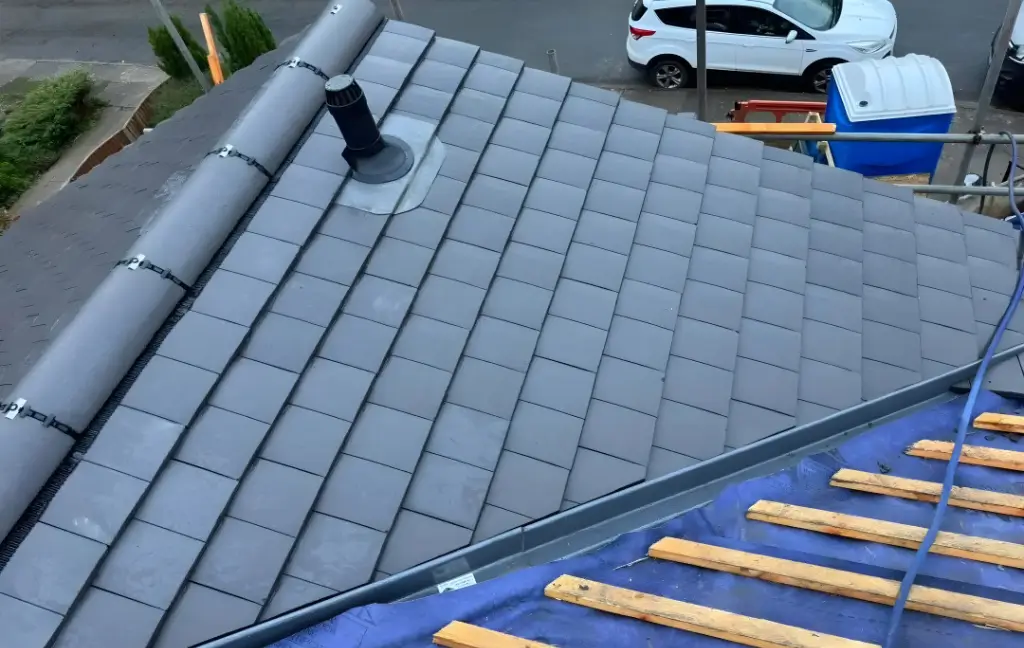 Image of a ew roof