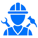 construction worker icon