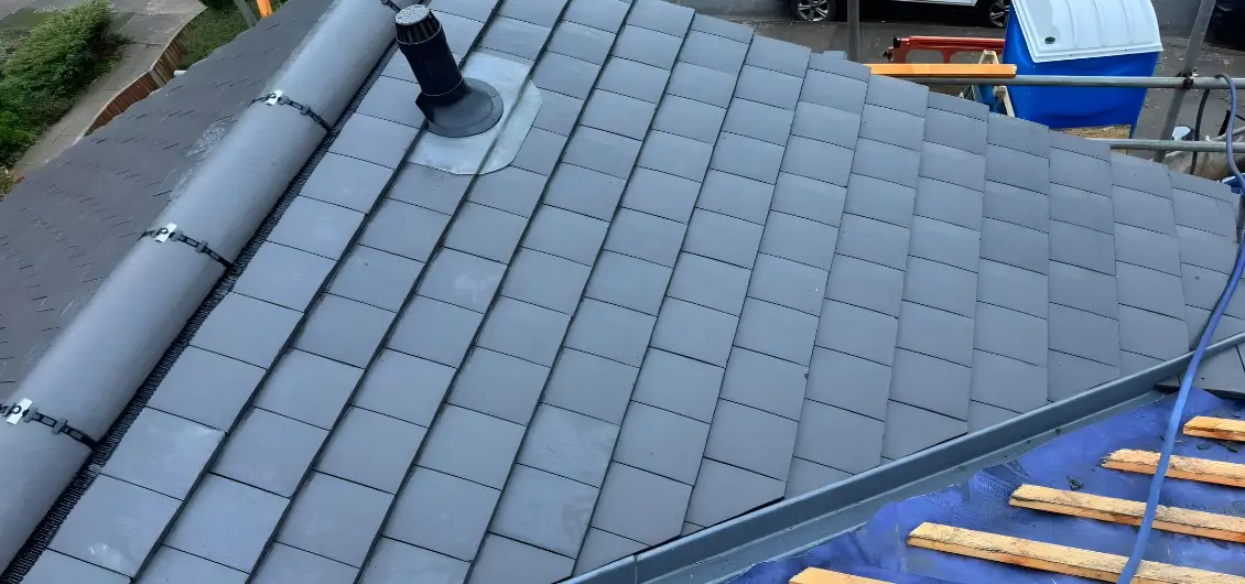 image of a roof replacement