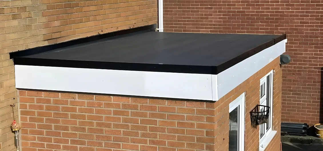 image of a flat roof