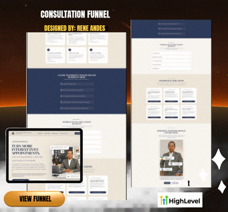 Med Spa consultation funnel preview