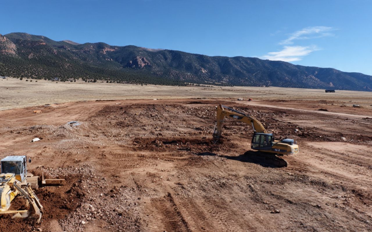 Smooth Site Prep for New Construction in Monument, NM