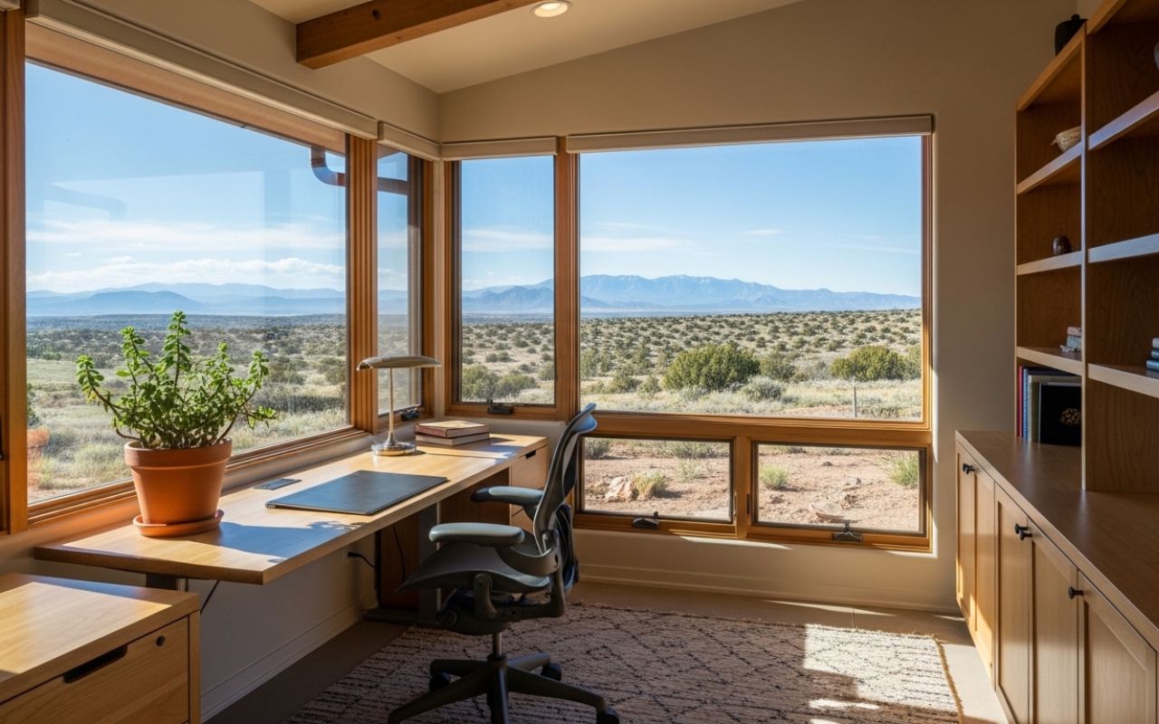 Smart Home Office Addition in Monument NM for Productivity