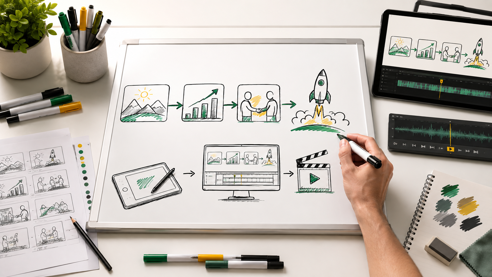 Whiteboard animation course