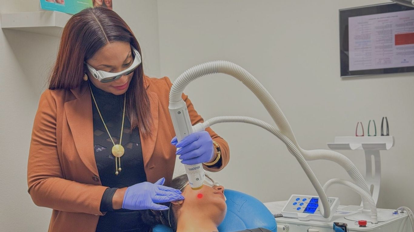 Lola Olorunfemi is the founder of Beauty Diamond MediSpa & Aesthetics in Edmonton. She specializes in client-focused aesthetic care, skincare education, and personalized treatment guidance for individuals seeking professional med spa services.