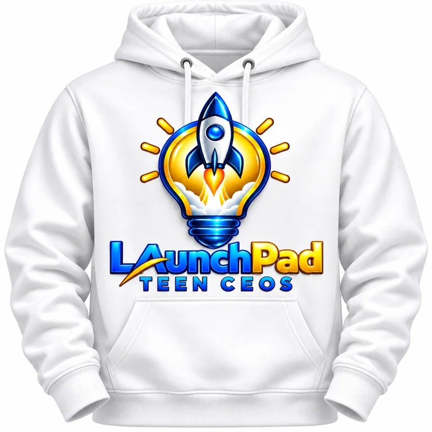 White Signature Hoodie