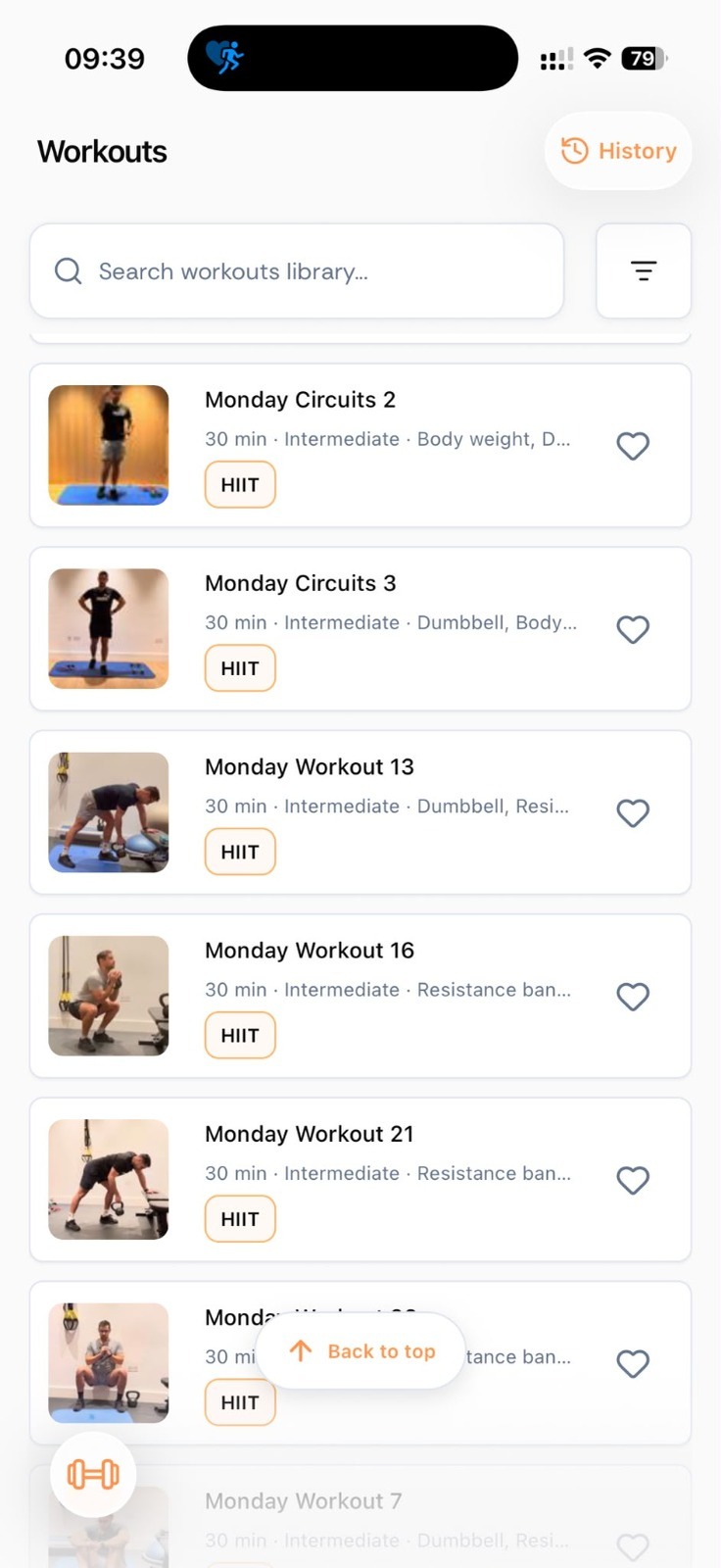 Noura guided workouts
