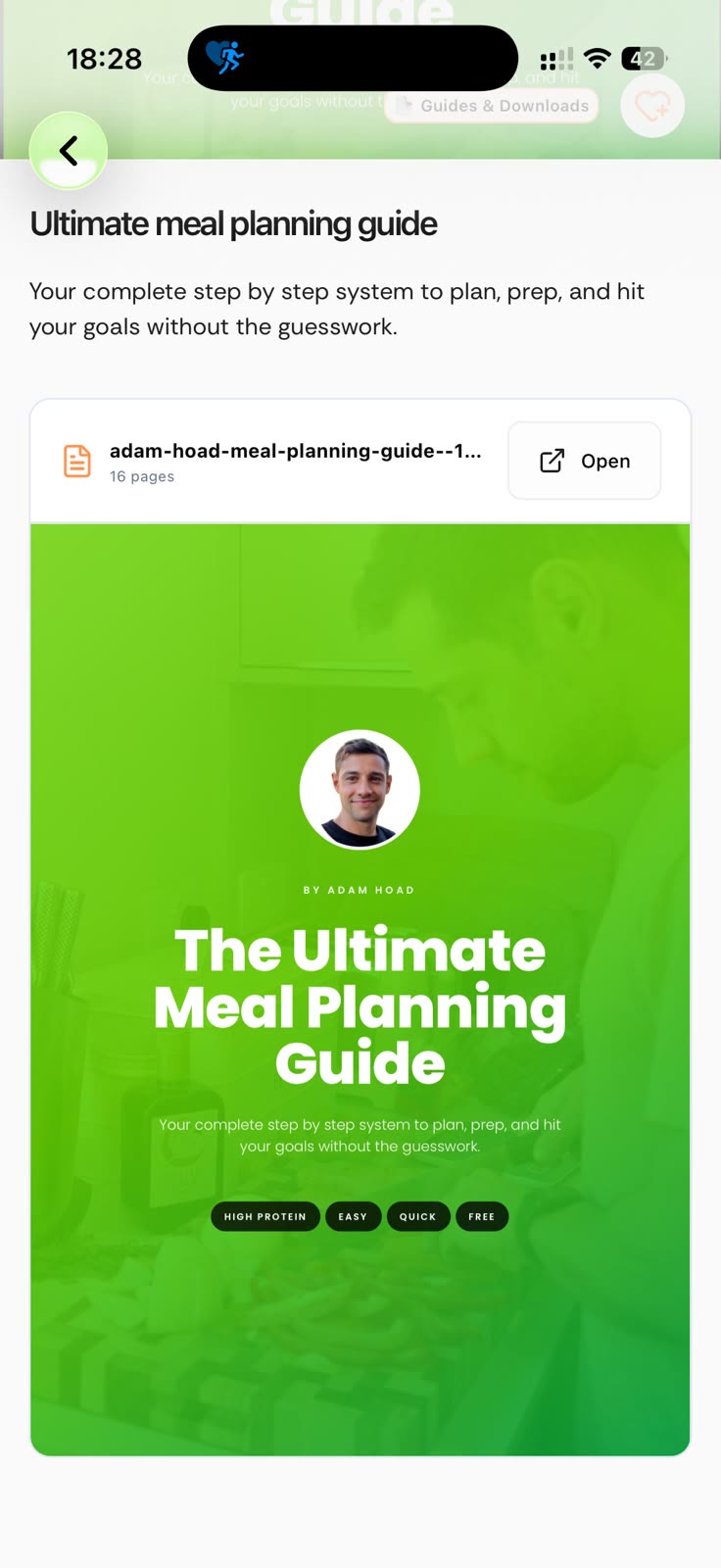 Guides and downloads