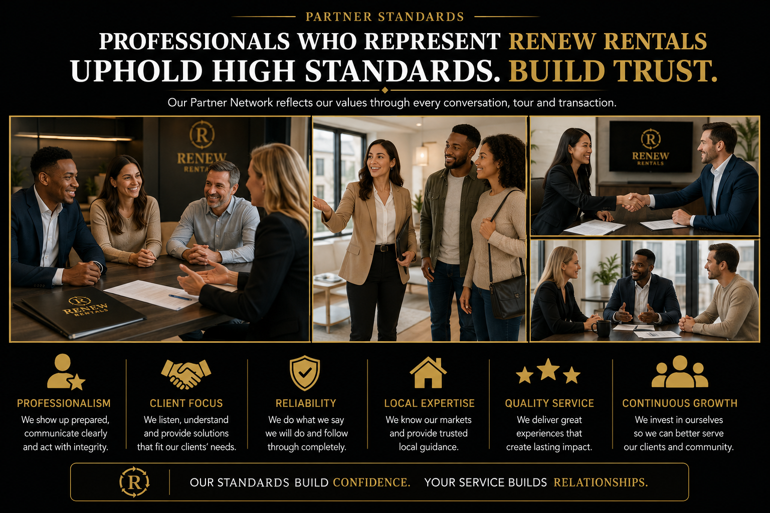 Renew Rentals Partner Network professional standards