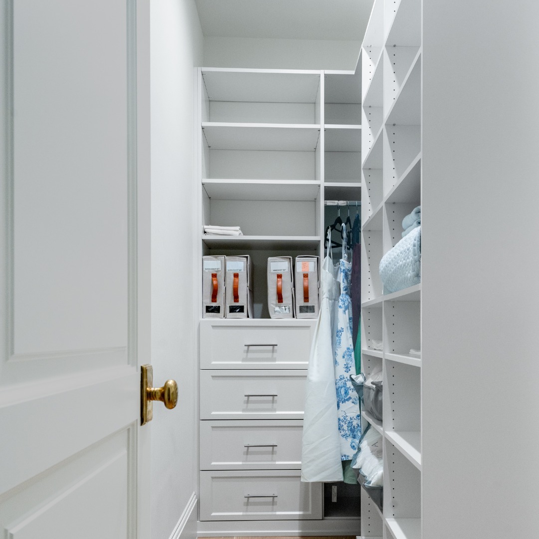 Custom closet project — The Tailored Closet of Raleigh