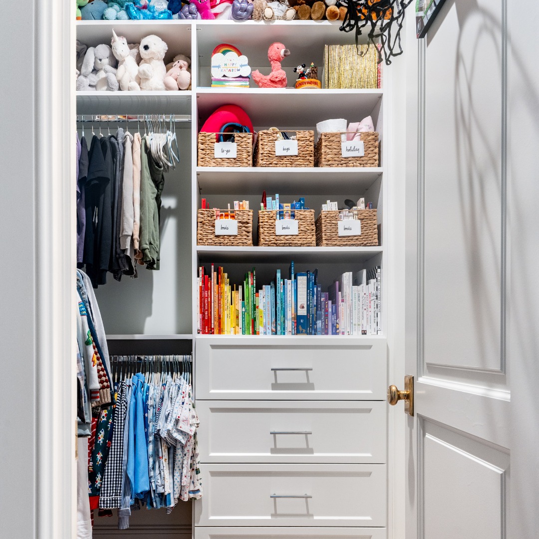 Custom closet project — The Tailored Closet of Raleigh