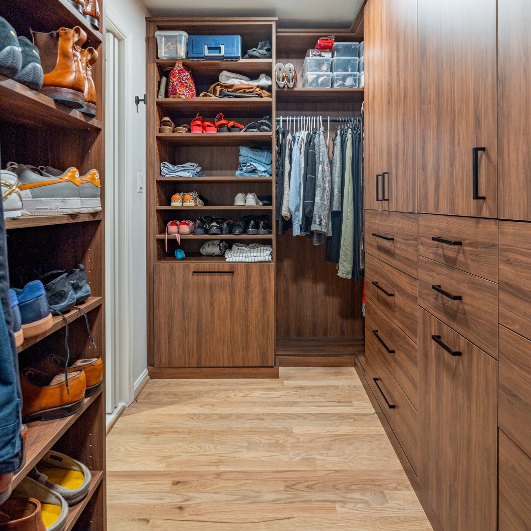 Custom closet project — The Tailored Closet of Raleigh