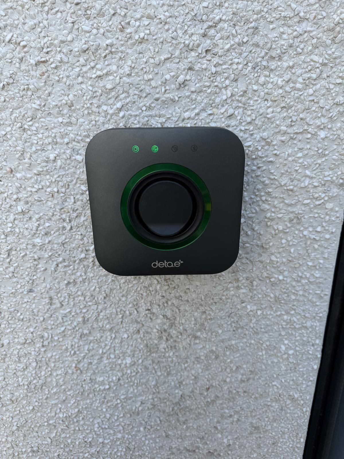 Delta EV charger installed by Blackline Electrical