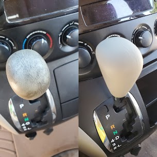 Interior before and after Interior