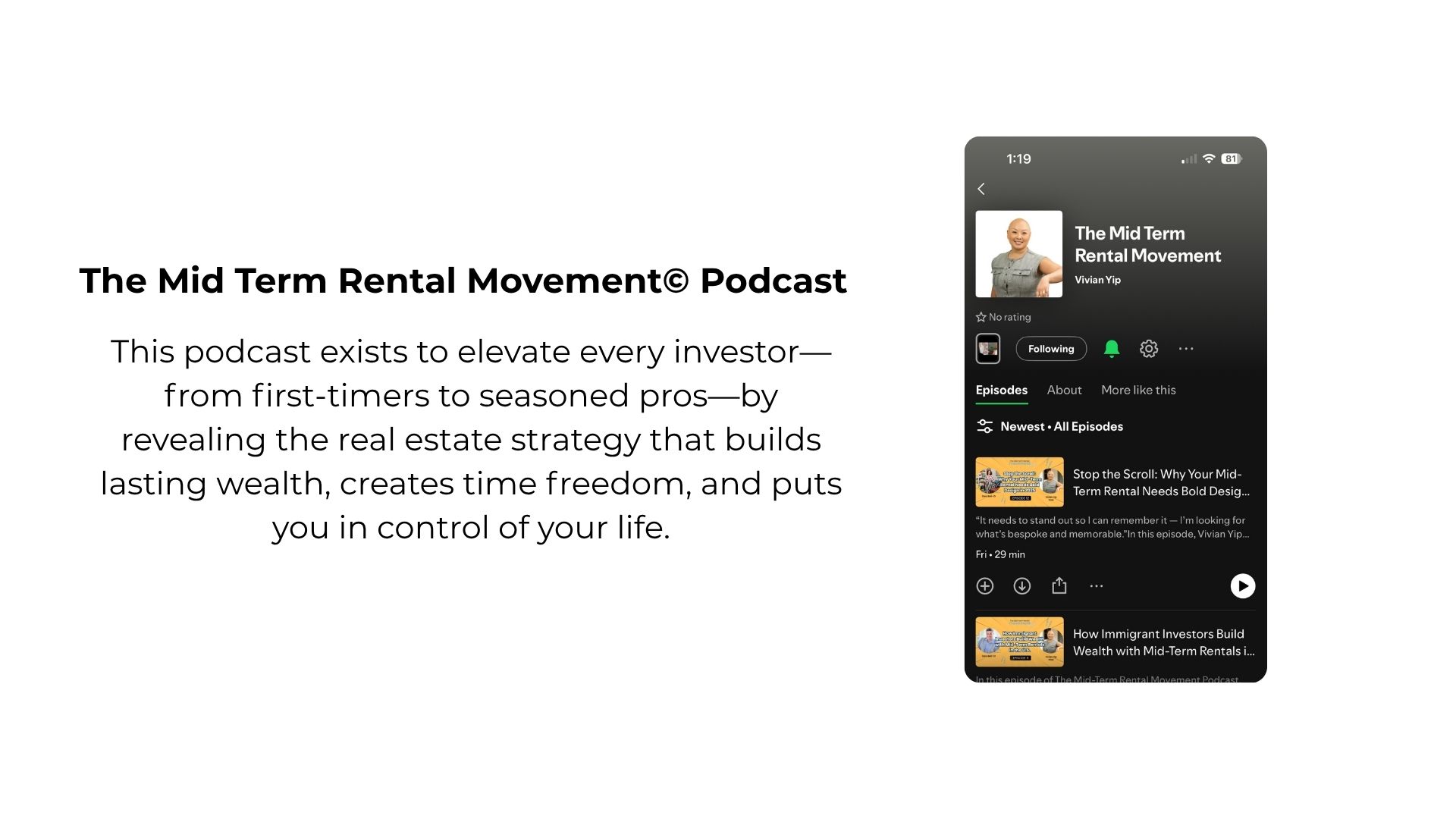 The Mid Term Rental Movement Podcast