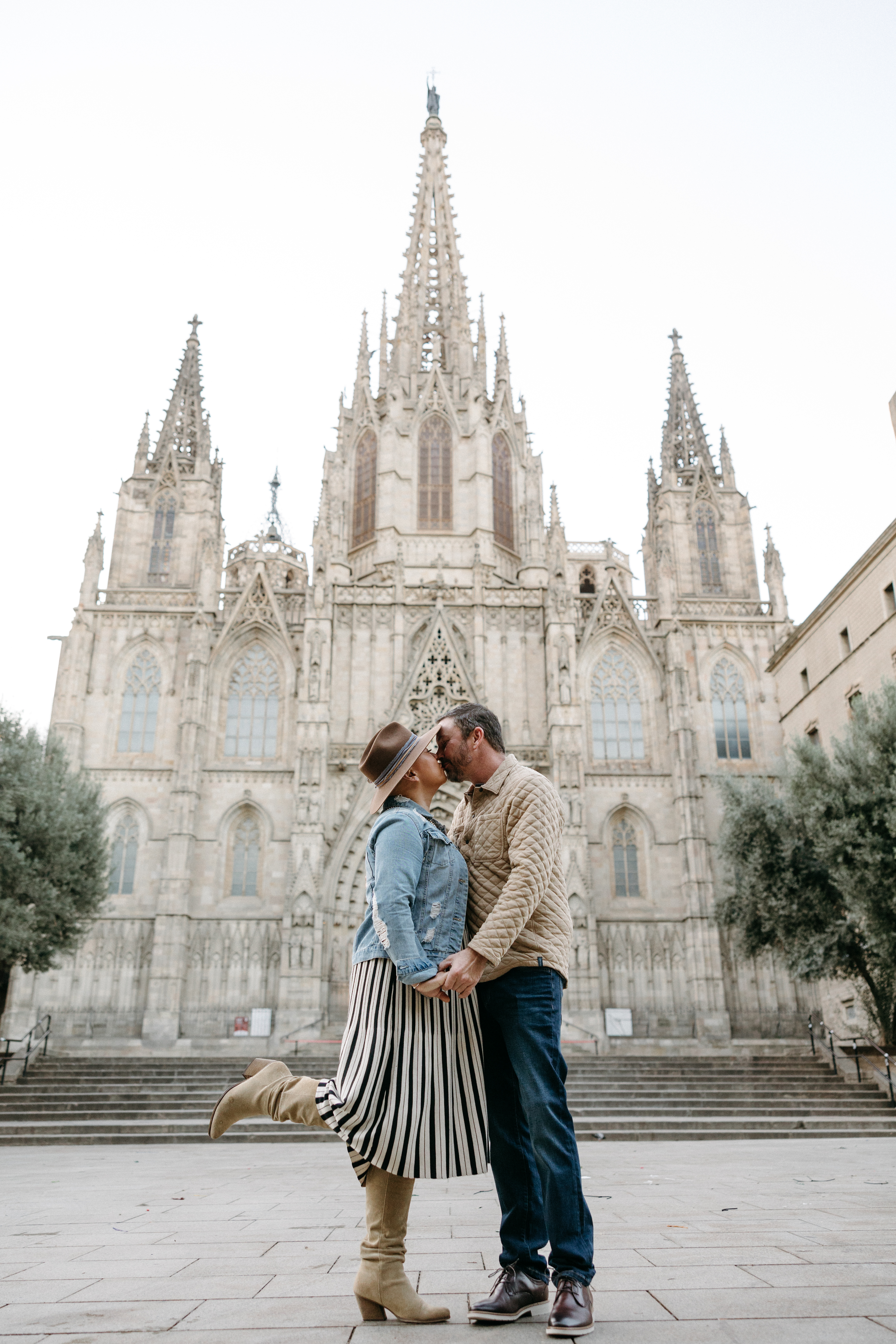 Vivian and James in Barcelona