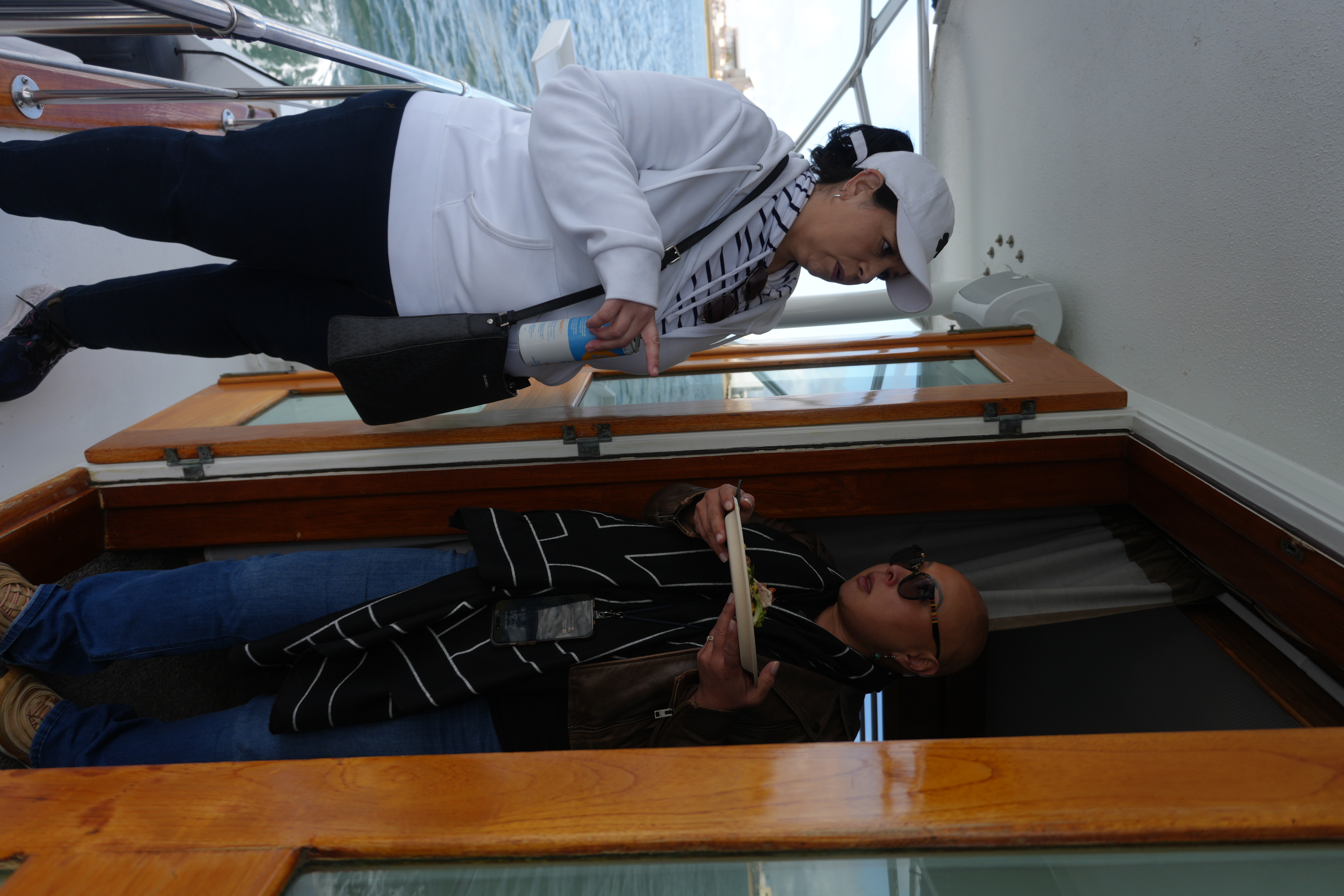 VIP networking on yacht