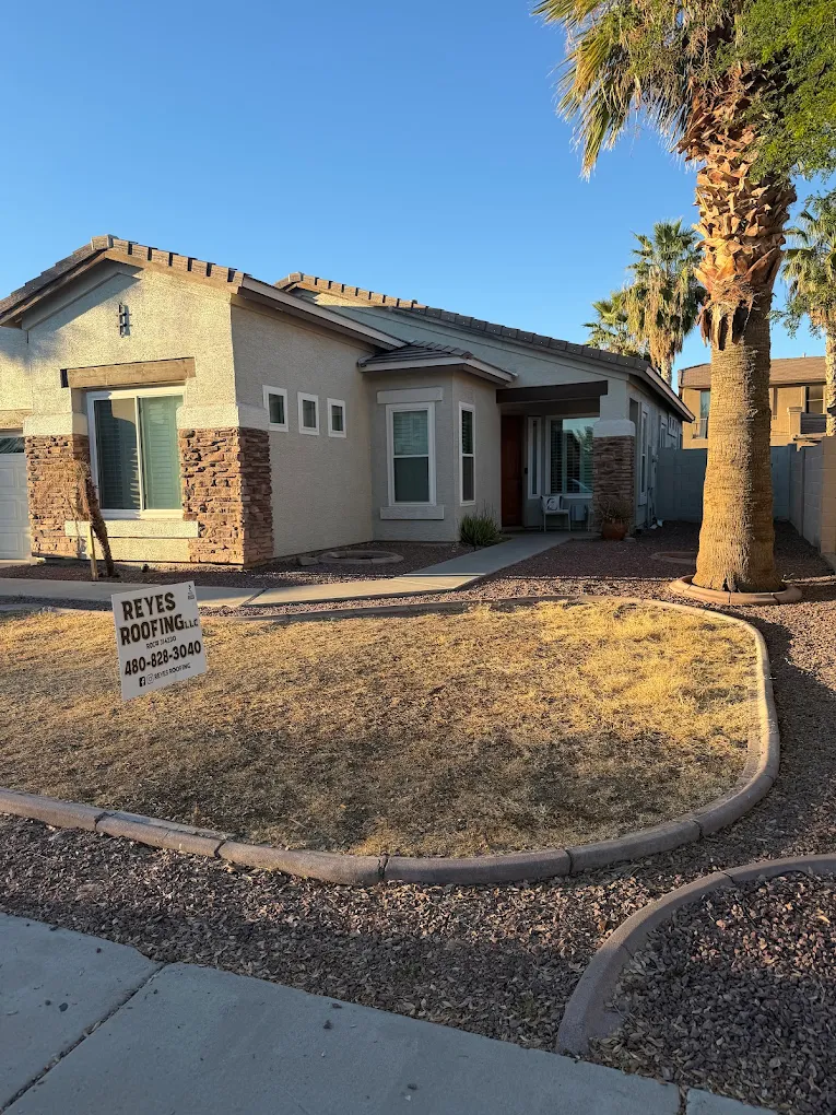 Roofing work by Reyes Roofing LLC
