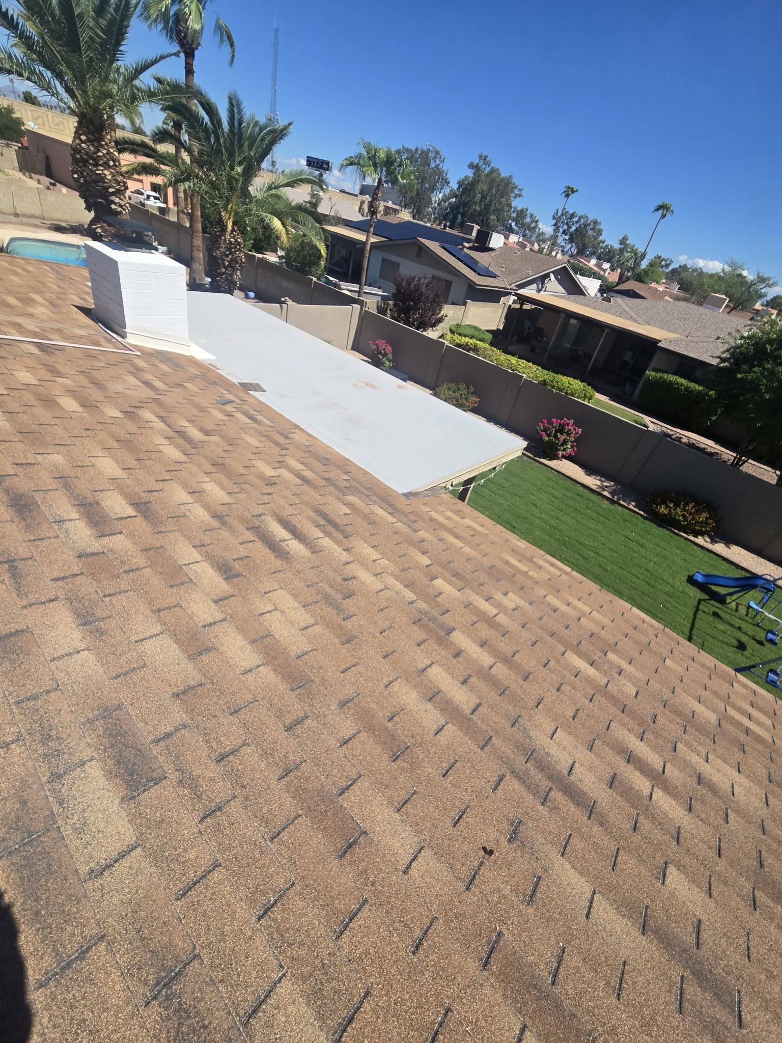 Roofing project by Reyes Roofing LLC