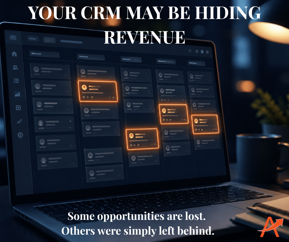 Dormant and stalled CRM opportunities representing potential unrealized revenue inside a service business pipeline.