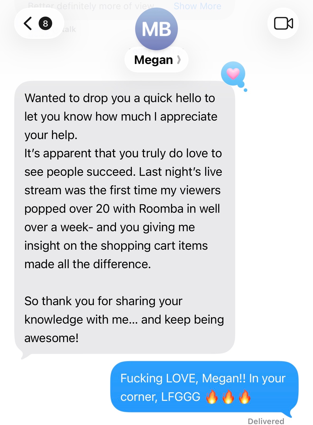 Creator Testimonial