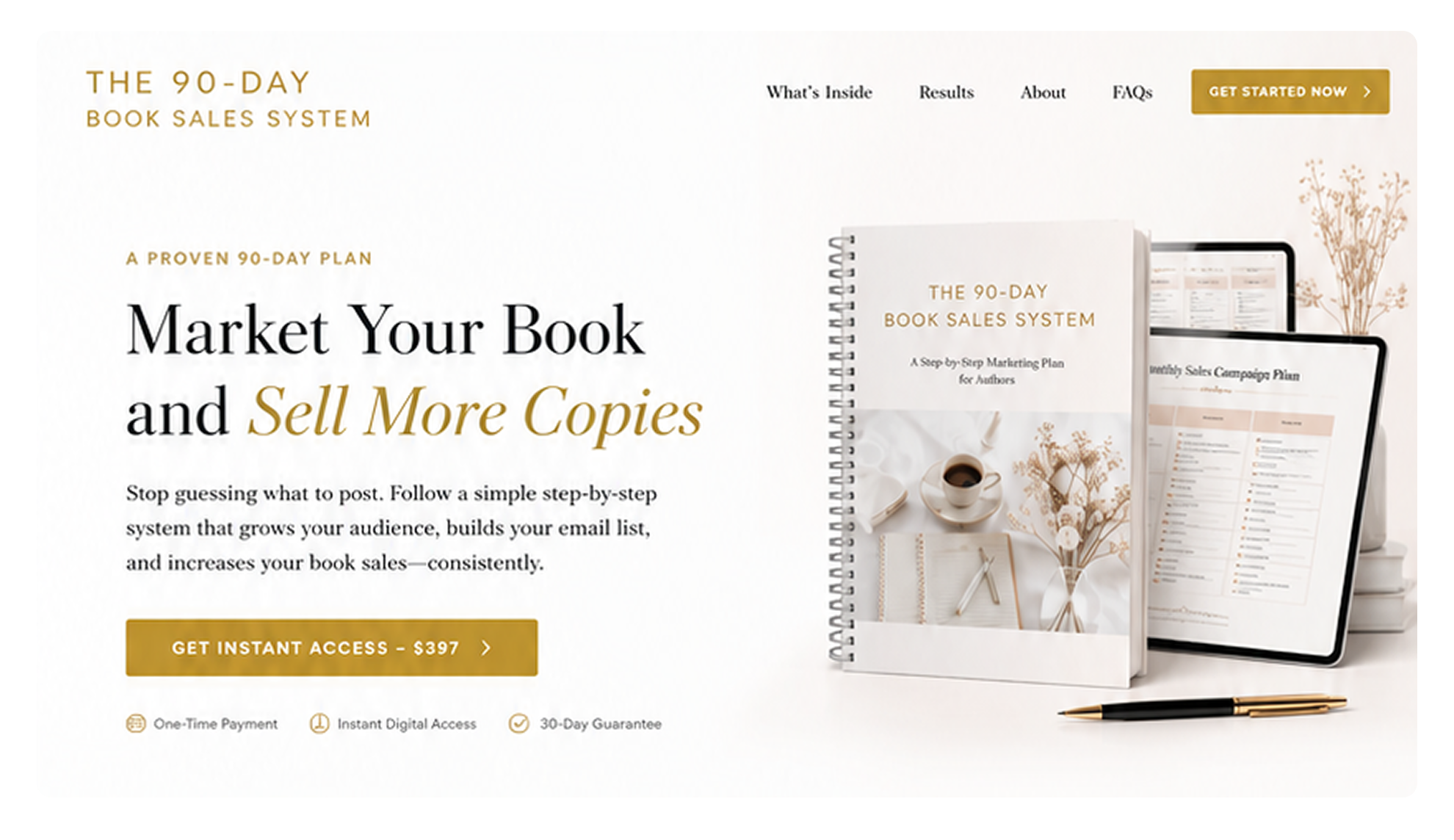 Book Marketing Sales Funnel, Funnels