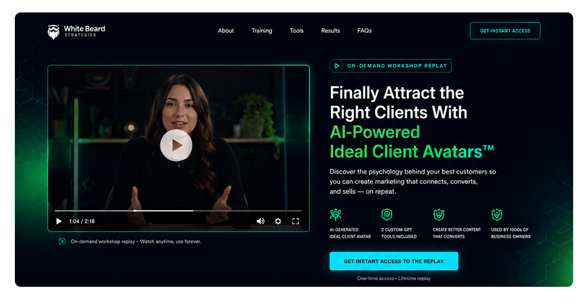 AI Marketing Training Funnel, Funnels