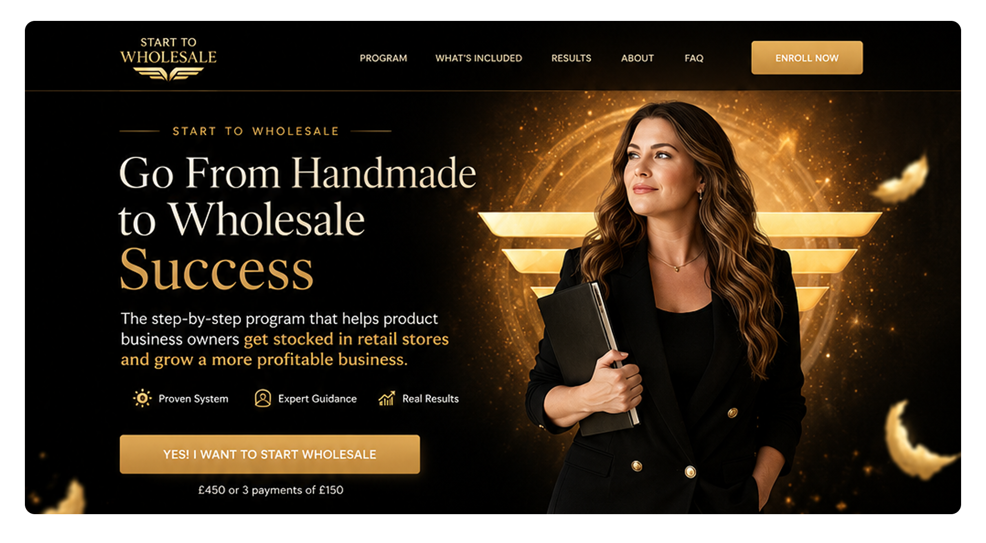 Wholesale Business Coaching Funnel, Funnels