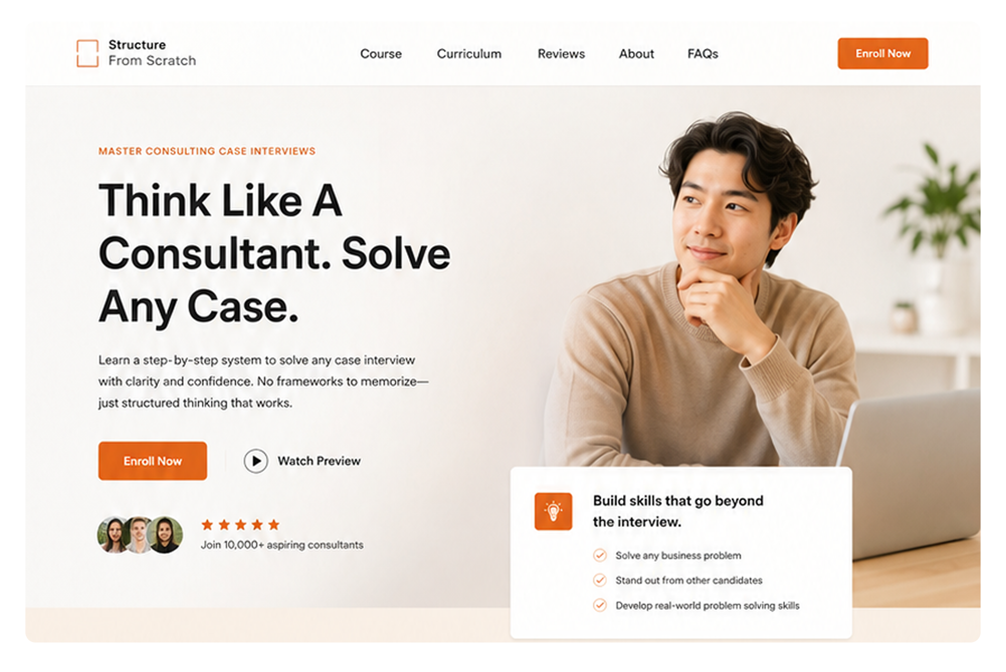 Consulting Interview Course Funnel, Funnels