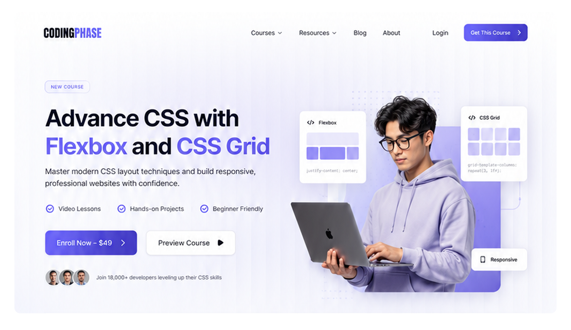 CSS Development Course Funnel, Funnels