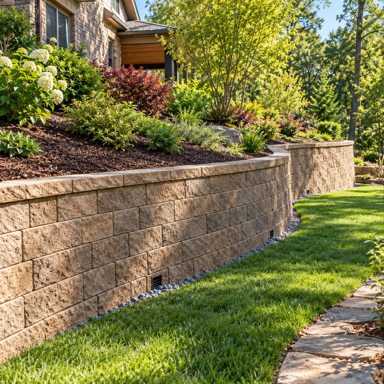 Erosion Control Landscape Support service illustration