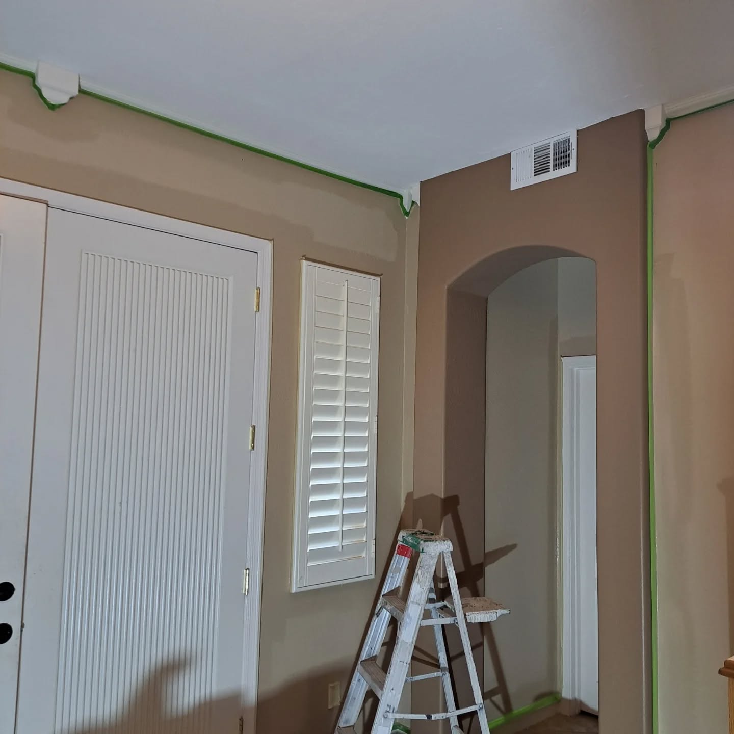 Professional masking and cut-in work — Blankie Painting