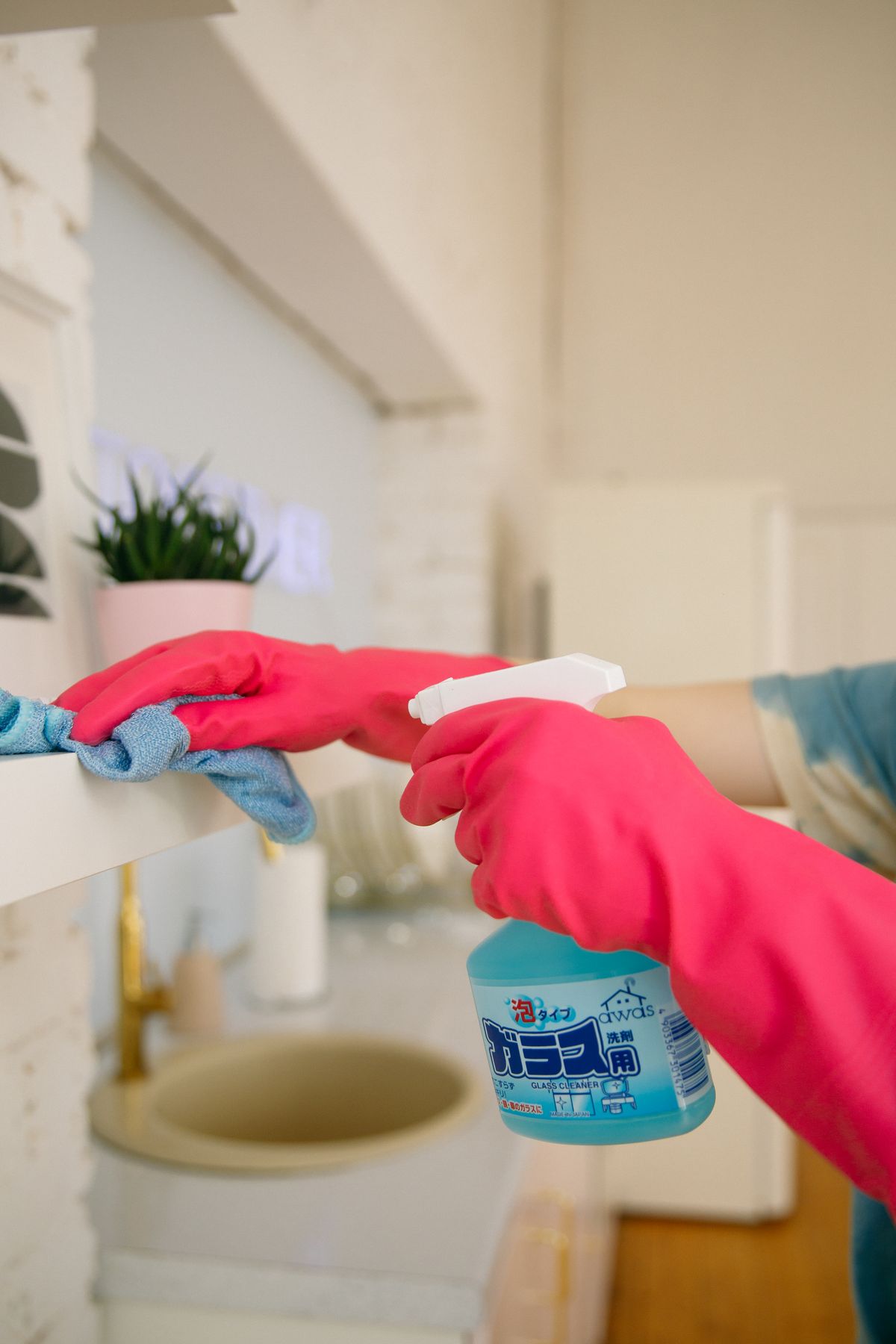 Dusting and disinfection service