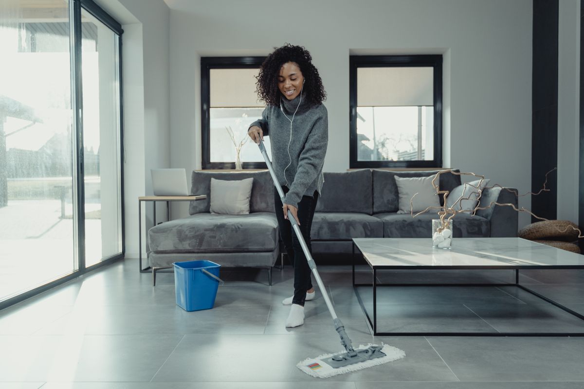 Commercial floor care service