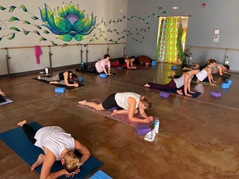 Yoga class