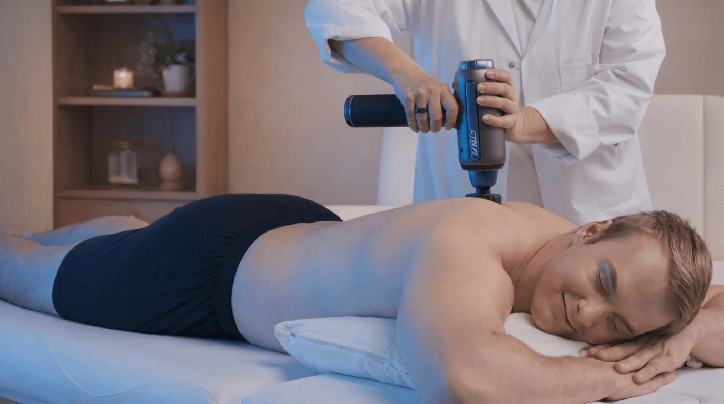 Addressing Postural Strain with On-Site Percussive Therapy