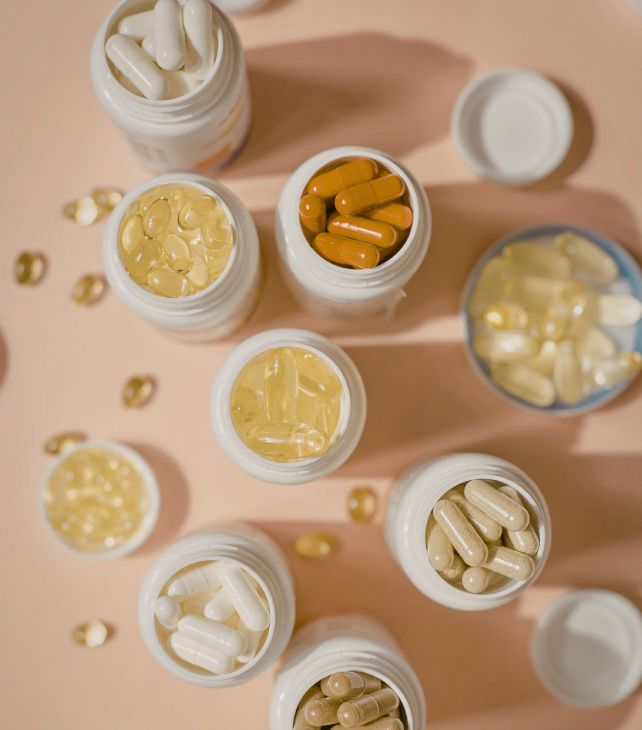 Picture is a messy counter full of supplements signifying that detox can often feel overwhelming. Picture is a messy counter full of supplements signifying that detox can often feel overwhelming.
