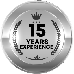 15 Years Experience Icon