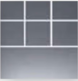 Craftsman window grid pattern