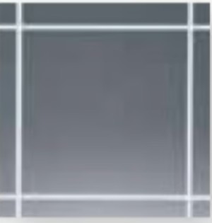 Prairie window grid pattern