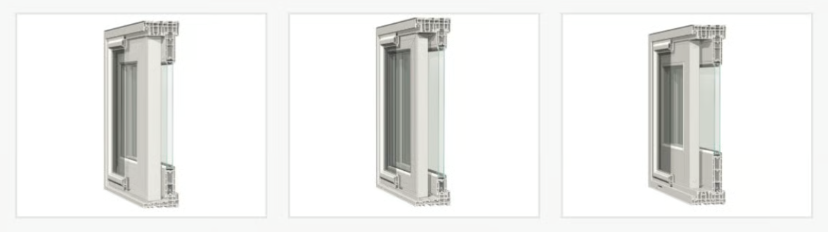 Classic, Contemporary, and French style sliding vinyl patio doors