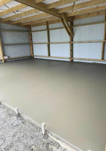 Christchurch Concrete Shed Floor