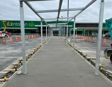 Christchurch Concrete Path